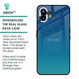 Celestial Blue Glass Case For Nothing Phone 2