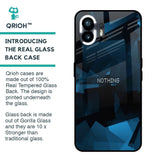 Polygonal Blue Box Glass Case For Nothing Phone 2