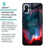 Brush Art Glass Case For Nothing Phone 2