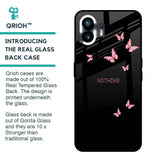 Fly Butterfly Glass Case for Nothing Phone 2