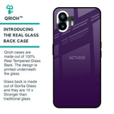 Dark Purple Glass Case for Nothing Phone 2