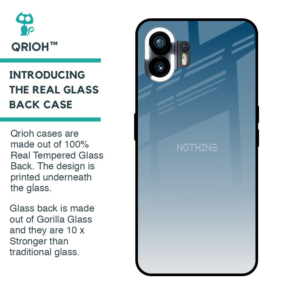 Deep Sea Space Glass Case for Nothing Phone 2