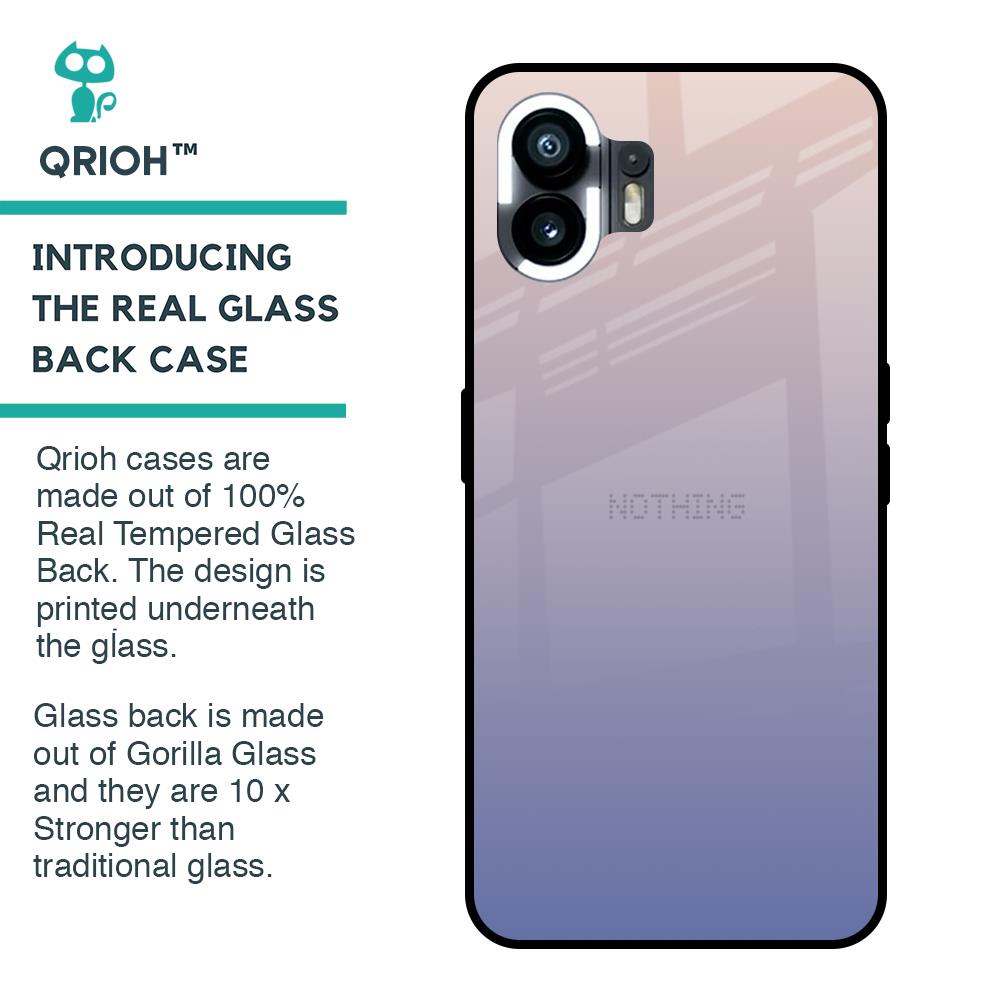Rose Hue Glass Case for Nothing Phone 2