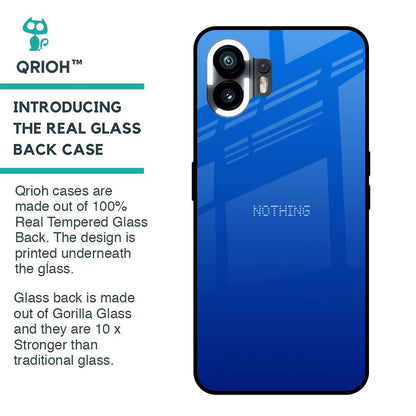 Egyptian Blue Glass Case for Nothing Phone 2