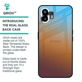Rich Brown Glass Case for Nothing Phone 2