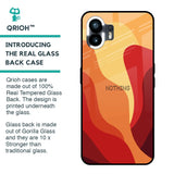 Magma Color Pattern Glass Case for Nothing Phone 2
