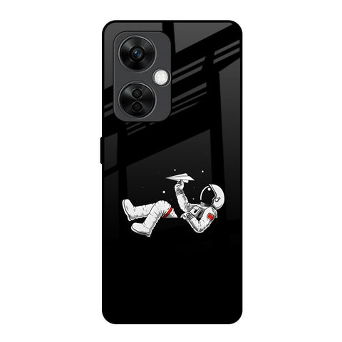 Space Traveller OnePlus Nord CE 3 5G Glass Back Cover Online