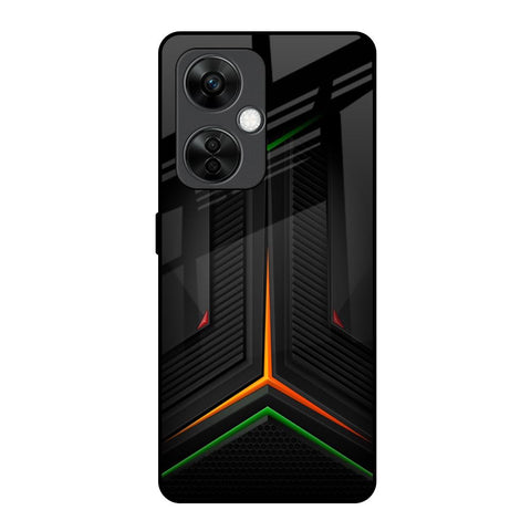 Modern Ultra Chevron OnePlus Nord CE 3 5G Glass Back Cover Online
