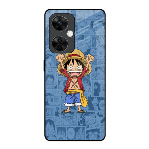 Chubby Anime OnePlus Nord CE 3 5G Glass Back Cover Online