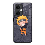 Orange Chubby OnePlus Nord CE 3 5G Glass Back Cover Online