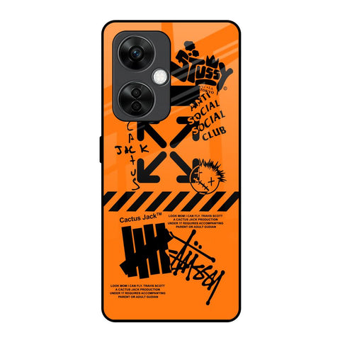 Anti Social Club OnePlus Nord CE 3 5G Glass Back Cover Online