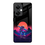 Retro Astronaut OnePlus Nord CE 3 5G Glass Back Cover Online