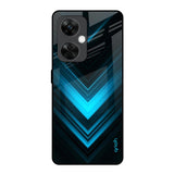 Vertical Blue Arrow OnePlus Nord CE 3 5G Glass Back Cover Online