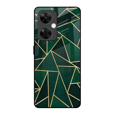 Abstract Green OnePlus Nord CE 3 5G Glass Back Cover Online