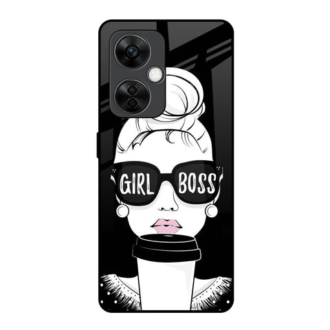 Girl Boss OnePlus Nord CE 3 5G Glass Back Cover Online
