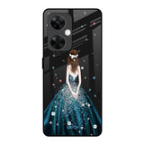 Queen Of Fashion OnePlus Nord CE 3 5G Glass Back Cover Online