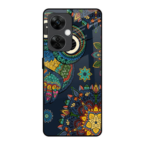 Owl Art OnePlus Nord CE 3 5G Glass Back Cover Online
