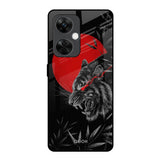Red Moon Tiger OnePlus Nord CE 3 5G Glass Back Cover Online