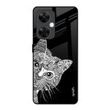 Kitten Mandala OnePlus Nord CE 3 5G Glass Back Cover Online
