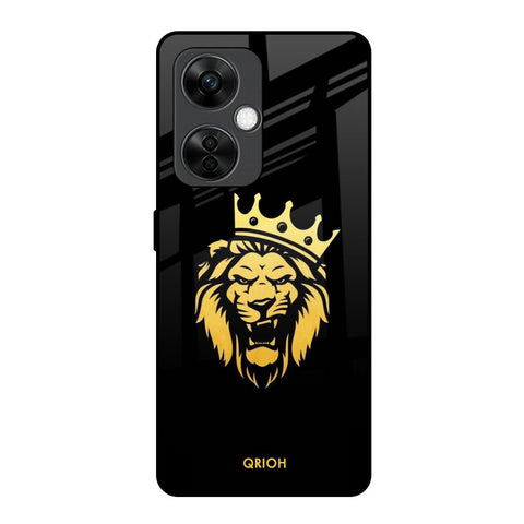 Lion The King OnePlus Nord CE 3 5G Glass Back Cover Online