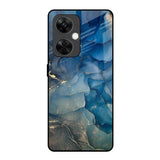 Blue Cool Marble OnePlus Nord CE 3 5G Glass Back Cover Online