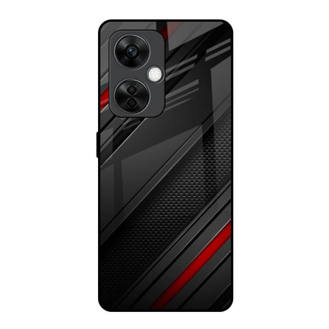 Modern Abstract OnePlus Nord CE 3 5G Glass Back Cover Online