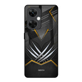 Black Warrior OnePlus Nord CE 3 5G Glass Back Cover Online