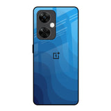 Blue Wave Abstract OnePlus Nord CE 3 5G Glass Back Cover Online