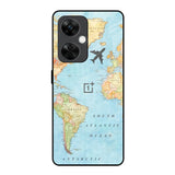 Fly Around The World OnePlus Nord CE 3 5G Glass Back Cover Online