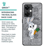 Cute Baby Bunny Glass Case for OnePlus Nord CE 3 5G