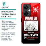 Luffy Wanted Glass Case for OnePlus Nord CE 3 5G