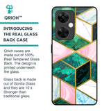 Seamless Green Marble Glass Case for OnePlus Nord CE 3 5G