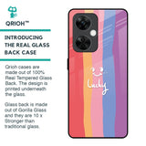 Lucky Abstract Glass Case for OnePlus Nord CE 3 5G