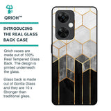 Tricolor Pattern Glass Case for OnePlus Nord CE 3 5G