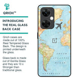 Fly Around The World Glass Case for OnePlus Nord CE 3 5G
