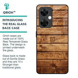 Wooden Planks Glass Case for OnePlus Nord CE 3 5G
