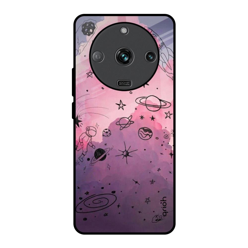 Space Doodles Realme Narzo 60 5G Glass Back Cover Online