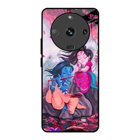 Radha Krishna Art Realme Narzo 60 5G Glass Back Cover Online