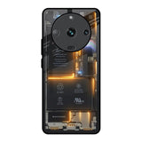 Glow Up Skeleton Realme Narzo 60 5G Glass Back Cover Online