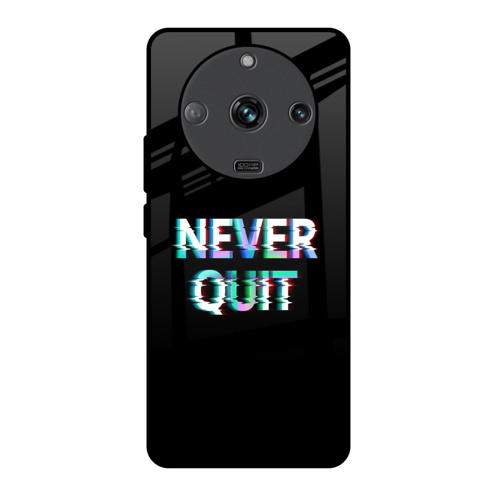 Never Quit Realme Narzo 60 5G Glass Back Cover Online