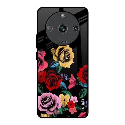 Floral Decorative Realme Narzo 60 5G Glass Back Cover Online