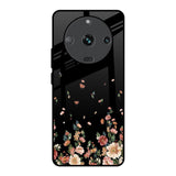 Floating Floral Print Realme Narzo 60 5G Glass Back Cover Online