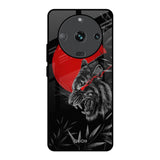 Red Moon Tiger Realme Narzo 60 5G Glass Back Cover Online