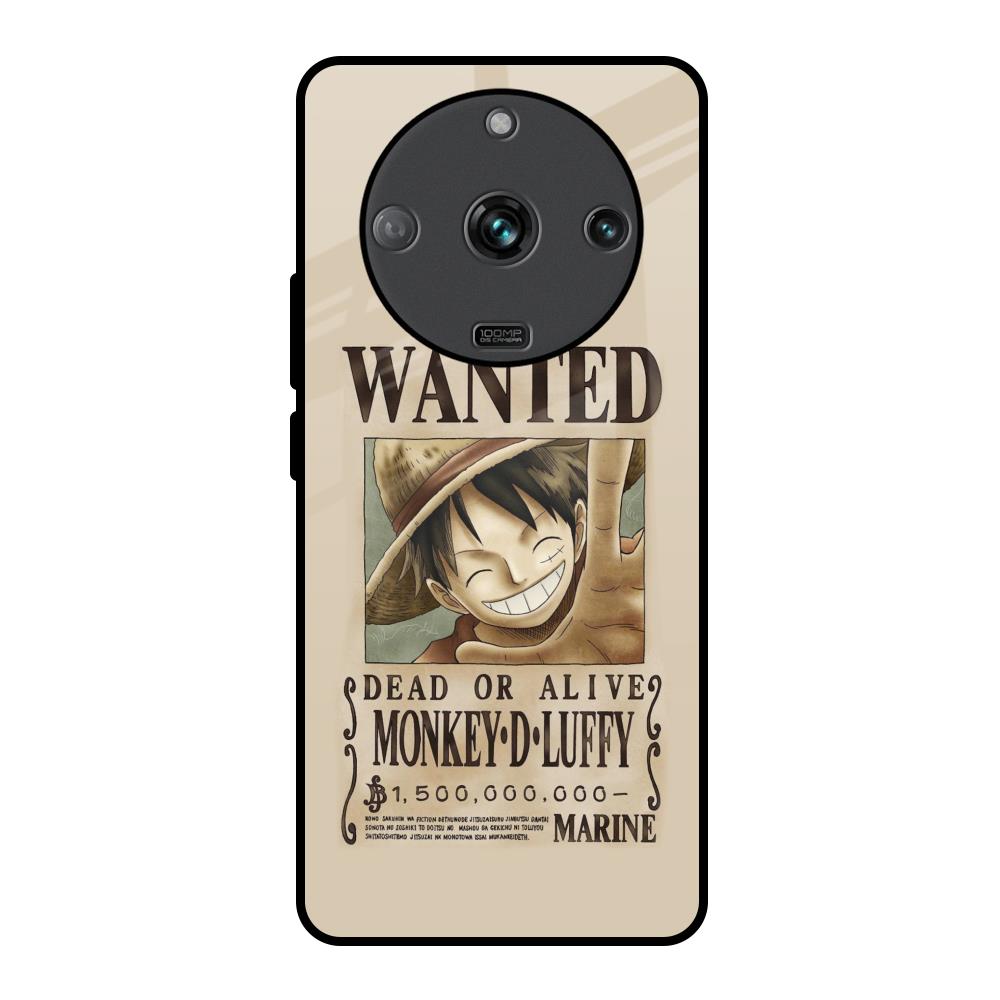 Luffy Wanted Realme Narzo 60 5G Glass Back Cover Online
