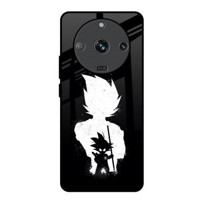 Monochrome Goku Realme Narzo 60 5G Glass Back Cover Online