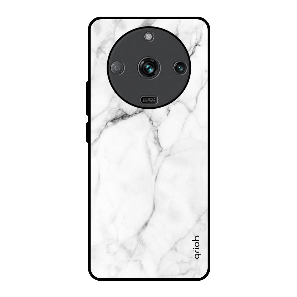Modern White Marble Realme Narzo 60 5G Glass Back Cover Online