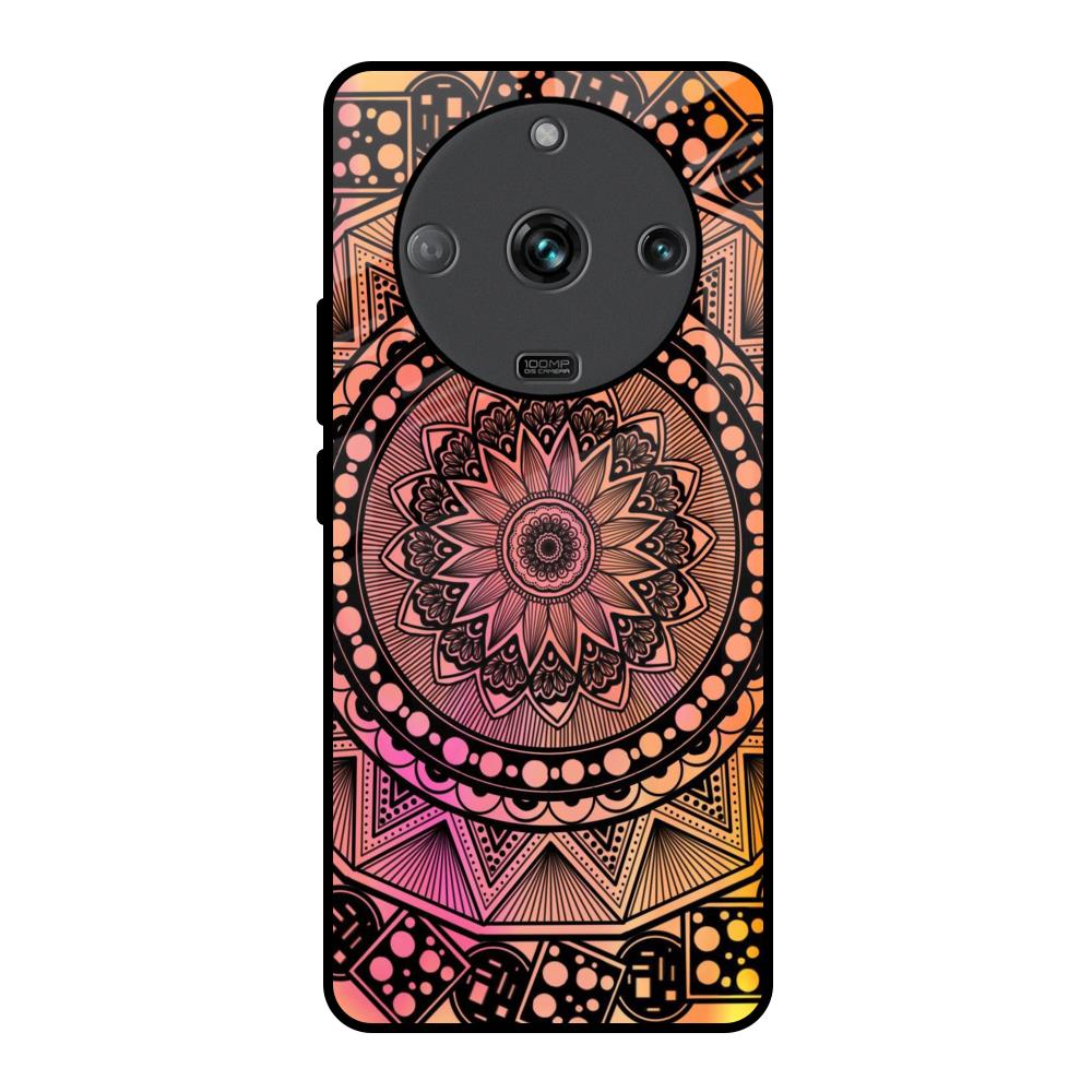 Floral Mandala Realme Narzo 60 5G Glass Back Cover Online