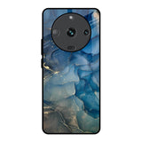 Blue Cool Marble Realme Narzo 60 5G Glass Back Cover Online