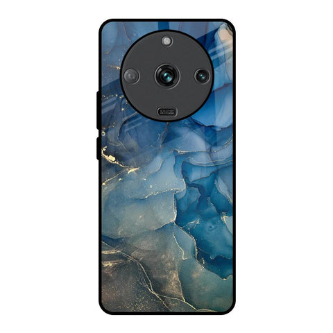 Blue Cool Marble Realme Narzo 60 5G Glass Back Cover Online