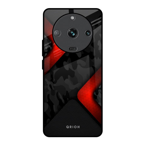 Modern Camo Abstract Realme Narzo 60 5G Glass Back Cover Online